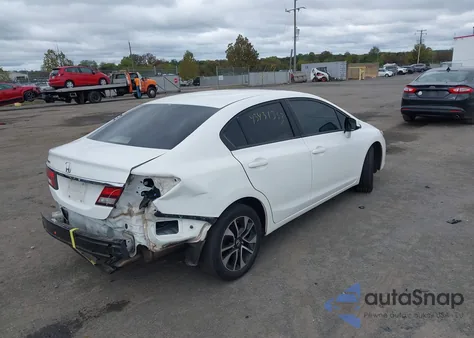 2013 Honda Civic Ex из США, поврежденный, VIN 19XFB2F84DE254899
